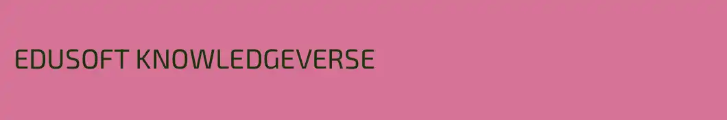 EDUSOFT KNOWLEDGEVERSE
